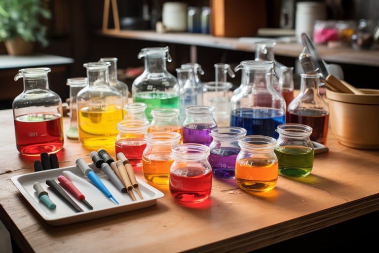 Les expériences de chimie amusantes et sûres pour les jeunes enfants