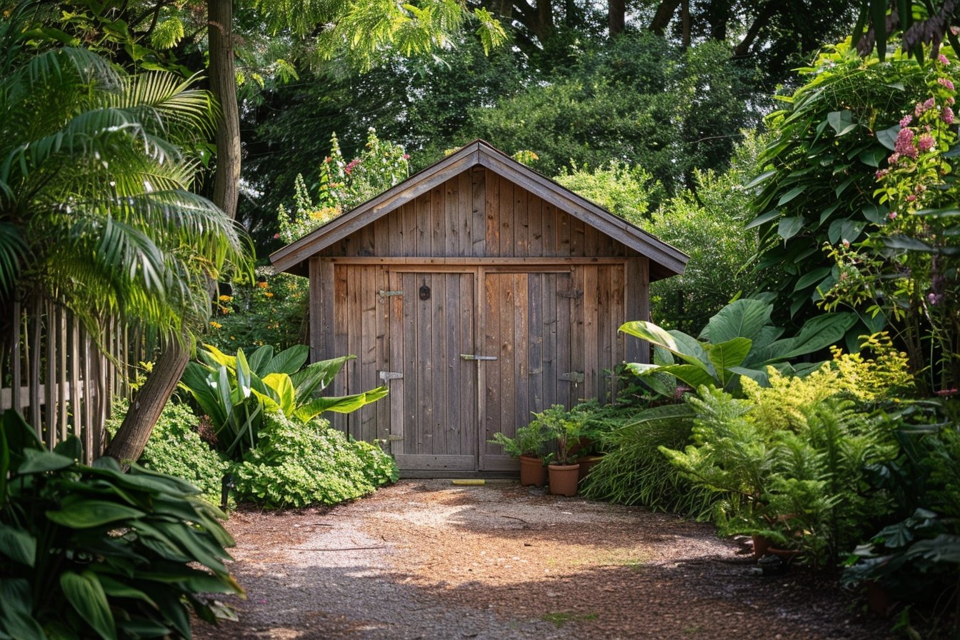 astuces pour protéger son abri de jardin en bois de l’humidité